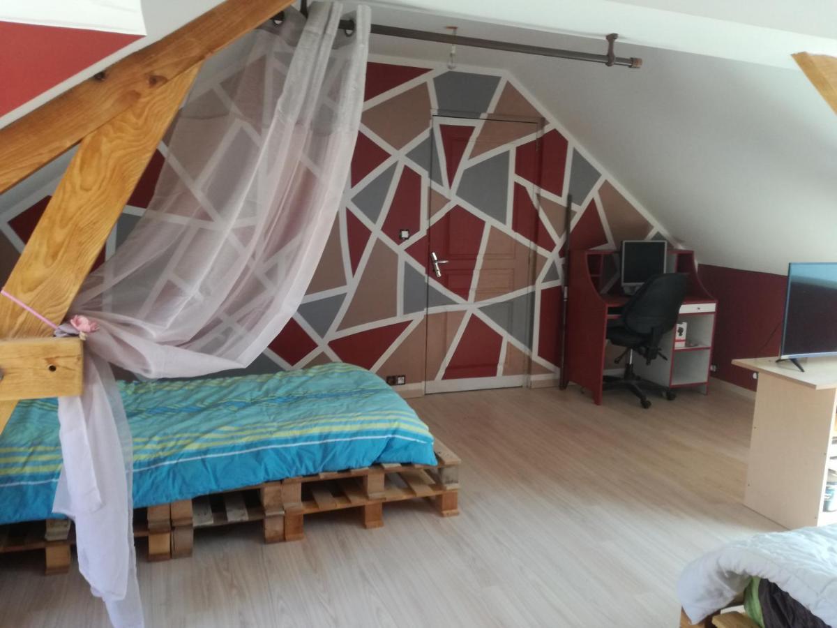 Chambre A Villemandeur Chez L'Habitant Exterior foto